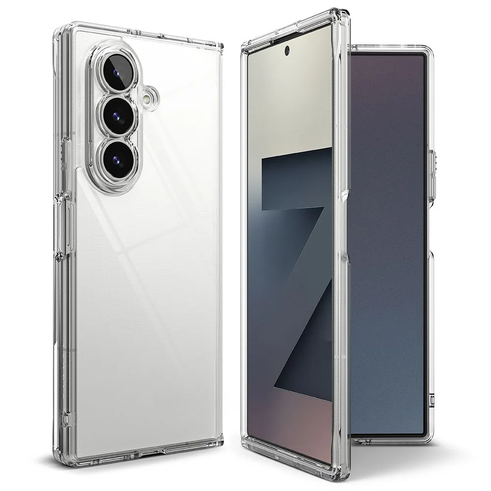 Samsung Galaxy Z Fold 7 чехол прозрачный RINGKE FUSION