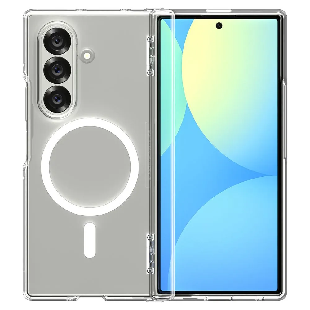 Samsung Galaxy Z Fold 7 чехол прозрачный SPIGEN ULTRA HYBRID PRO MAG MAGSAFE