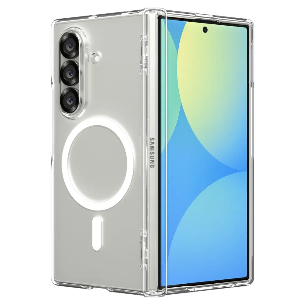 Samsung Galaxy Z Fold 7 чехол прозрачный SPIGEN ULTRA HYBRID PRO MAG MAGSAFE