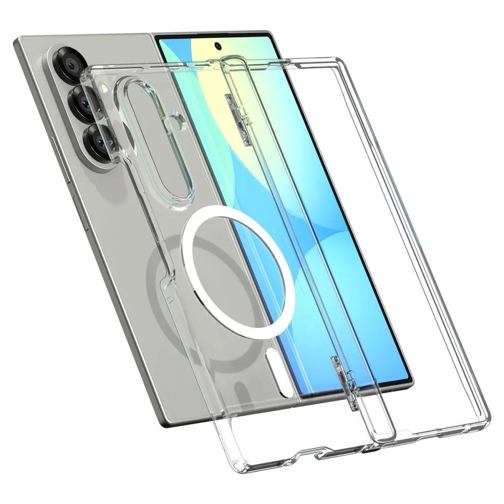 Samsung Galaxy Z Fold 7 чехол прозрачный SPIGEN ULTRA HYBRID PRO MAG MAGSAFE