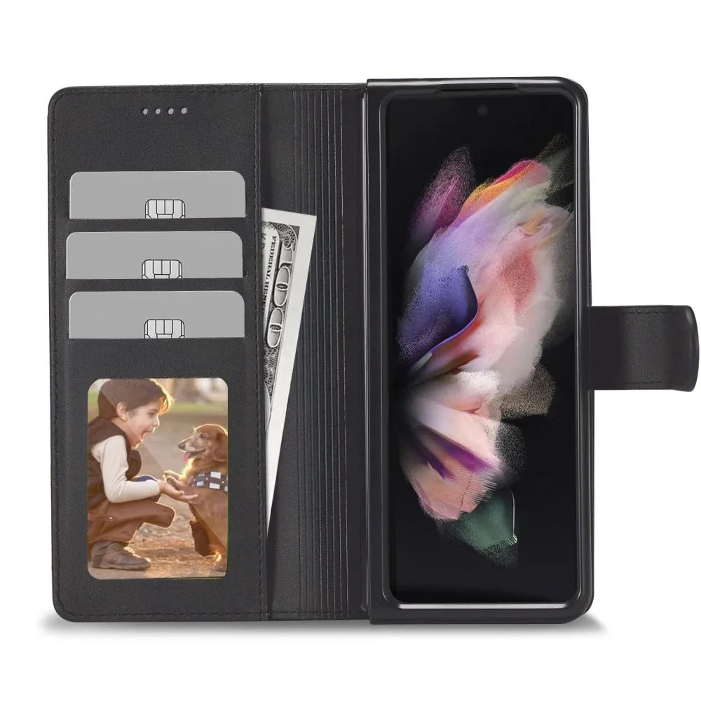 Samsung Galaxy Z Fold 7 suojakotelo musta TECH-PROTECT WALLET