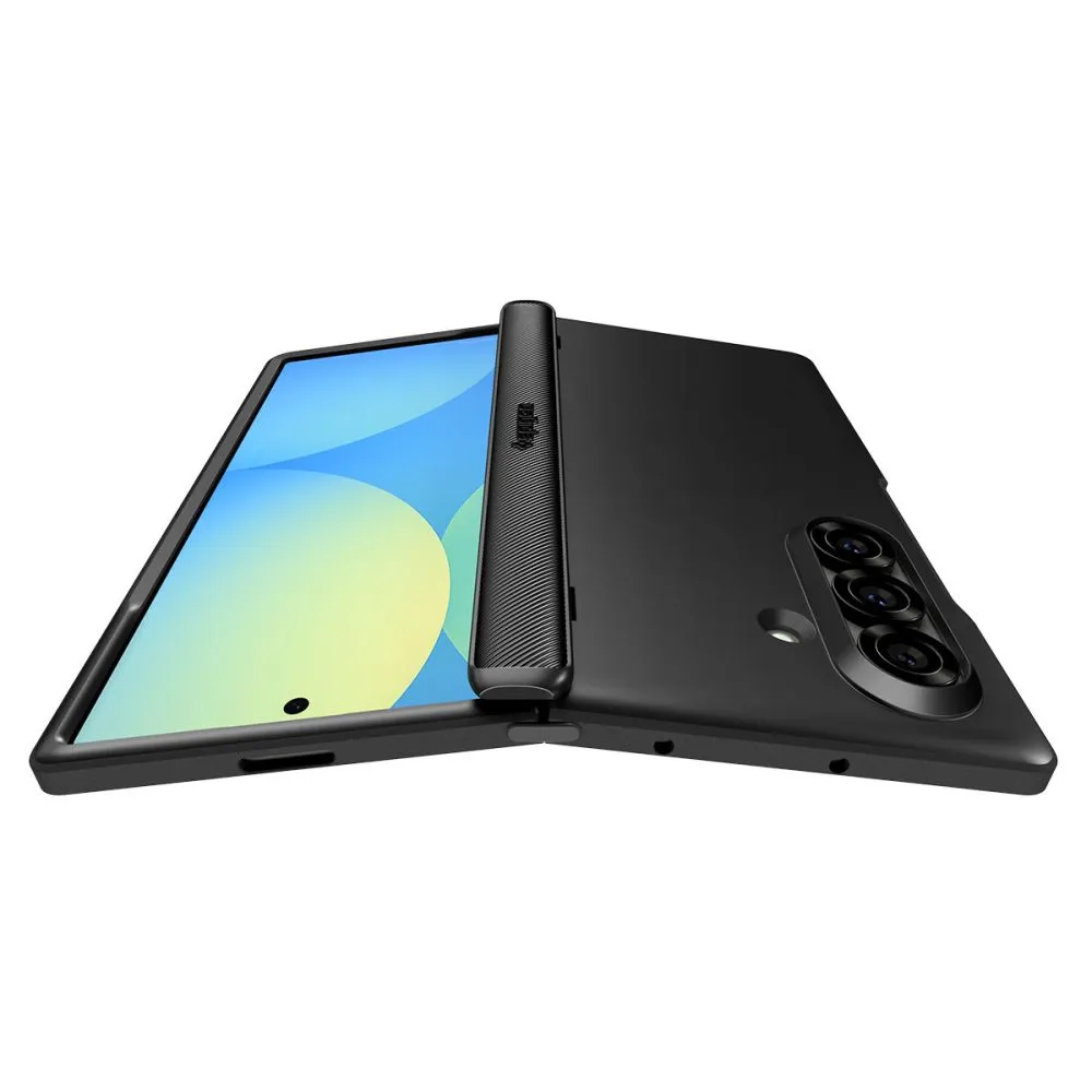 Samsung Galaxy Z Fold 7 vāciņš melns SPIGEN SLIM ARMOR PRO MAG MAGSAFE