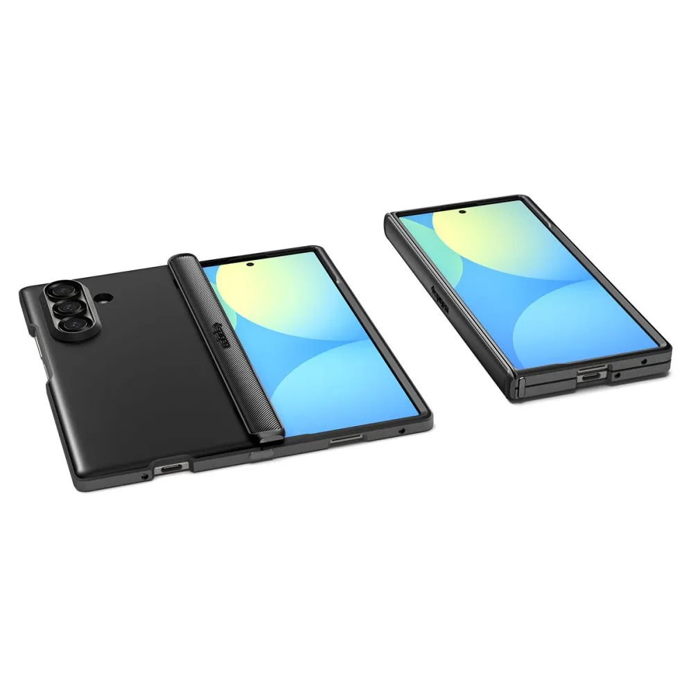 Samsung Galaxy Z Fold 7 vāciņš melns SPIGEN SLIM ARMOR PRO MAG MAGSAFE