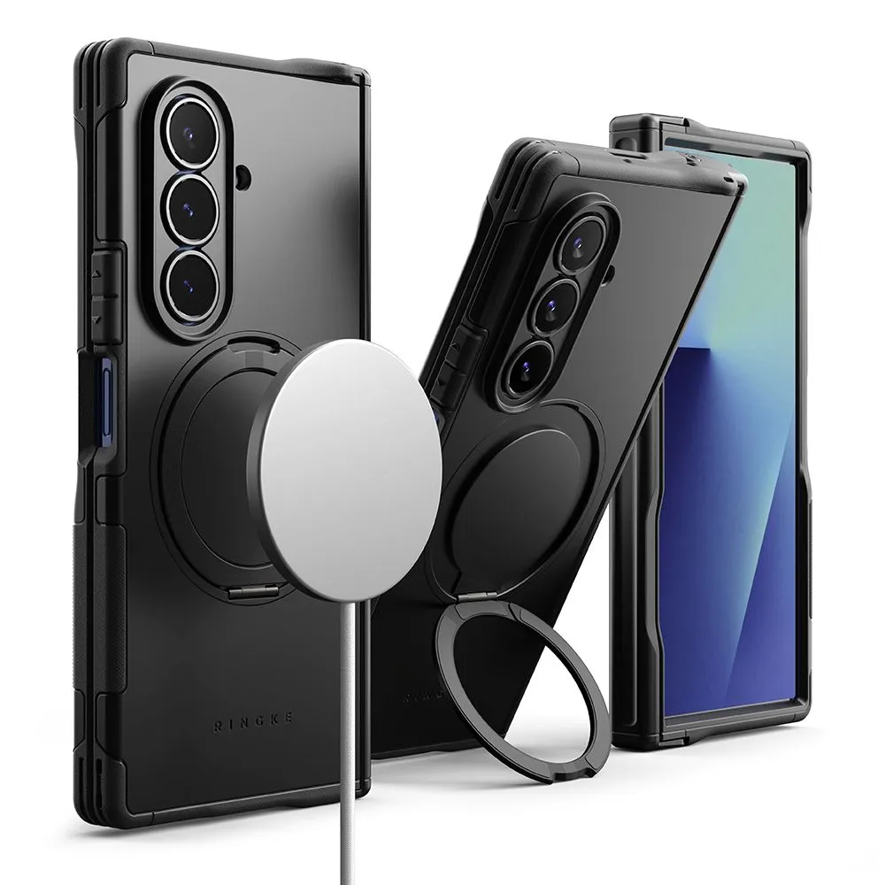 Samsung Galaxy Z Fold 7 case black RINGKE ALLES MAGNETIC MAGSAFE