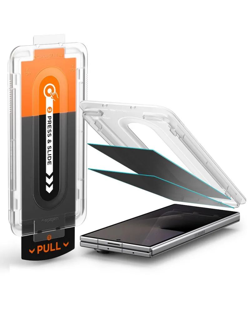 Samsung Galaxy Z Fold 7 Screen Protector SPIGEN GLAS.TR EZ FIT PRO PRIVACY 2-PACK