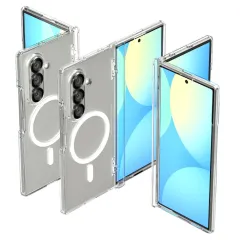 Samsung Galaxy Z Fold 7 чехол прозрачный SPIGEN ULTRA HYBRID PRO MAG MAGSAFE