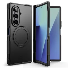Samsung Galaxy Z Fold 7 ümbris must RINGKE ALLES MAGNETIC MAGSAFE