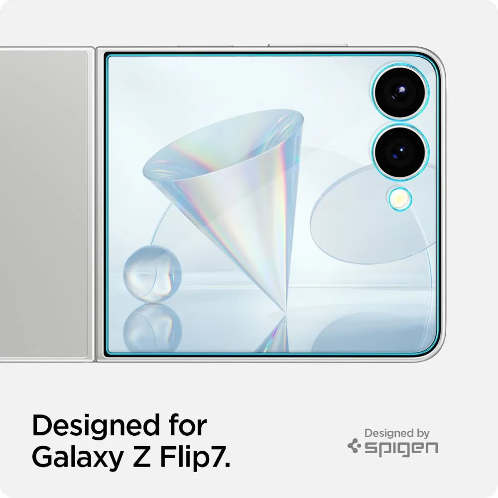 Samsung Galaxy Z Flip 7 Tempered glass  SPIGEN GLAS.TR ”EZ FIT PRO” HD