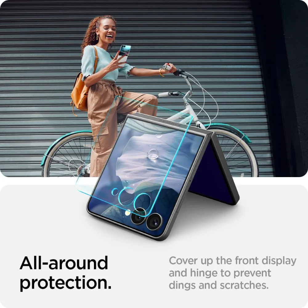 Samsung Galaxy Z Flip 7 Tempered glass  SPIGEN GLAS.TR ”EZ FIT PRO” HD