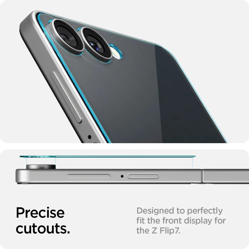 Samsung Galaxy Z Flip 7 Tempered glass  SPIGEN GLAS.TR ”EZ FIT PRO” HD