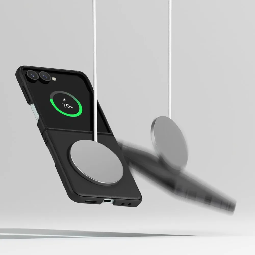 Samsung Galaxy Z Flip 7 RINGKE ONYX MAGNETIC MAGSAFE dėklas 