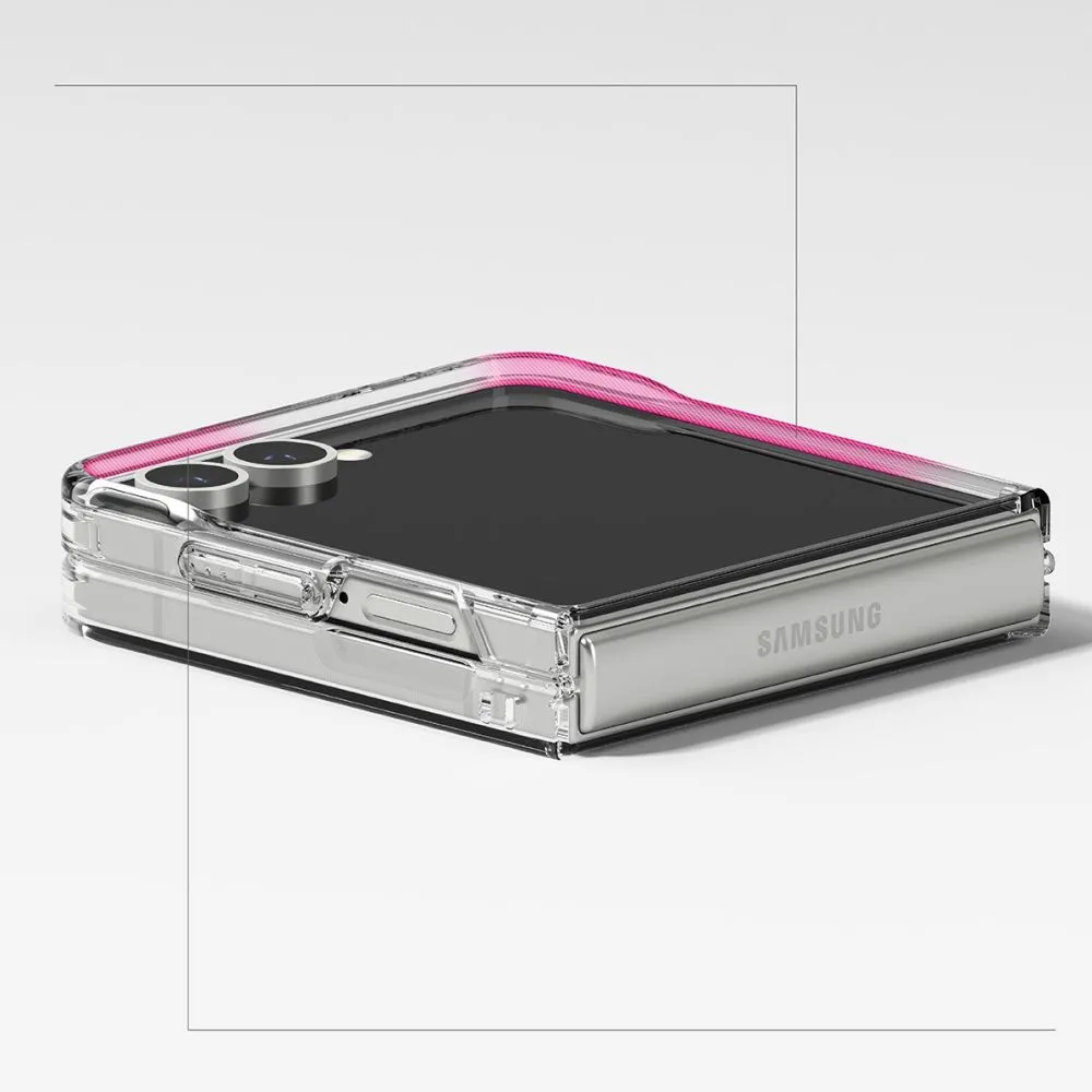 Samsung Galaxy Z Flip 7 чехол прозрачный RINGKE FUSION