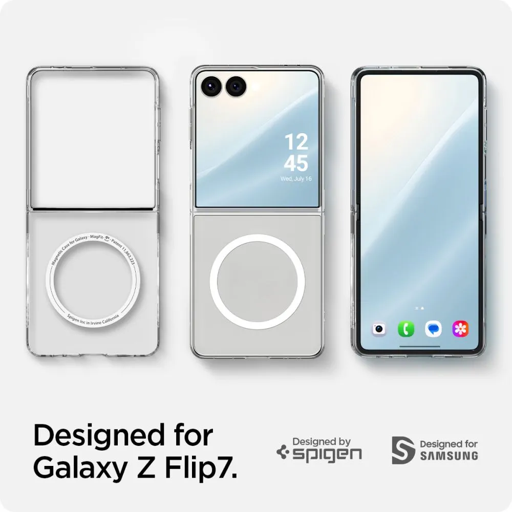 Samsung Galaxy Z Flip 7 чехол прозрачный SPIGEN AIRSKIN MAG MAGSAFE