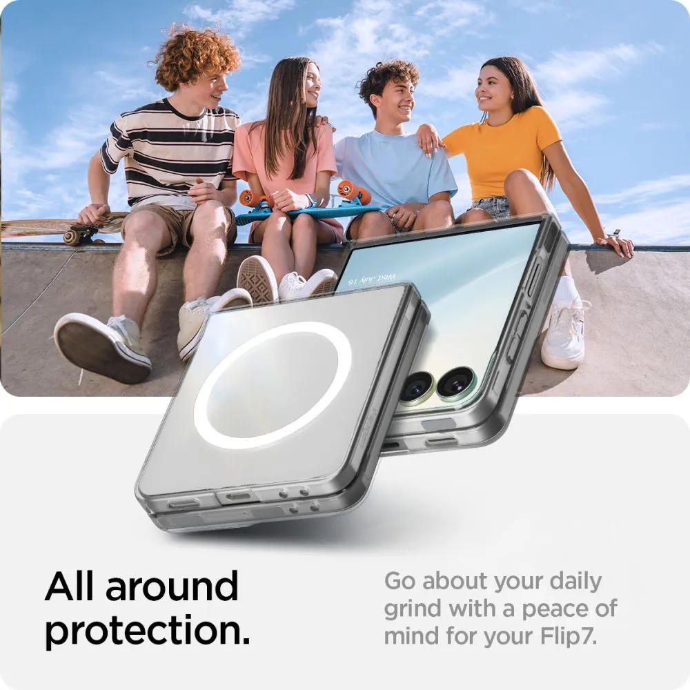 Samsung Galaxy Z Flip 7 чехол прозрачный SPIGEN AIRSKIN MAG MAGSAFE