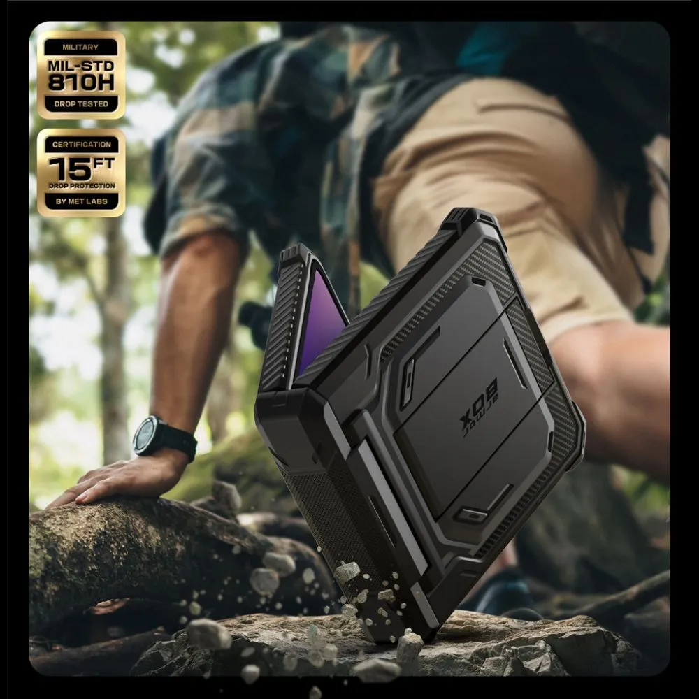 Samsung Galaxy Z Flip 7 чехол черный SUPCASE IBLSN ARMORBOX