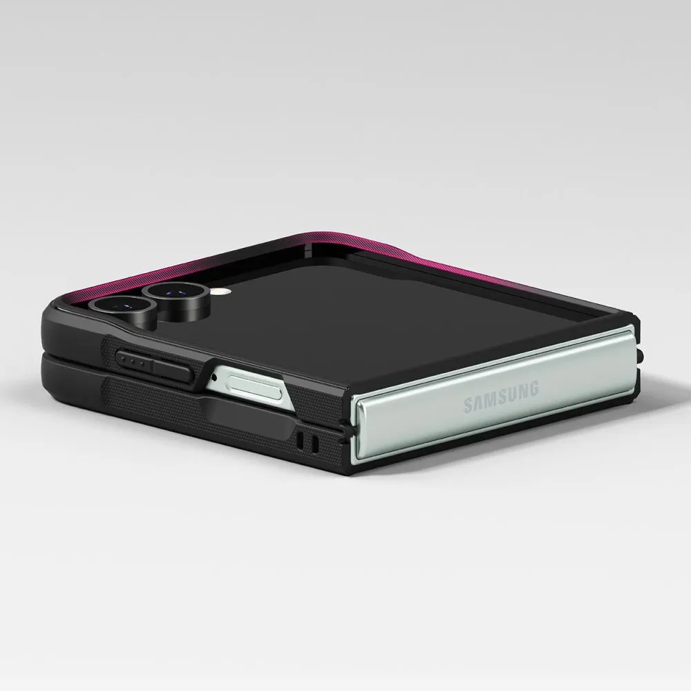 Samsung Galaxy Z Flip 7 ümbris must RINGKE ONYX