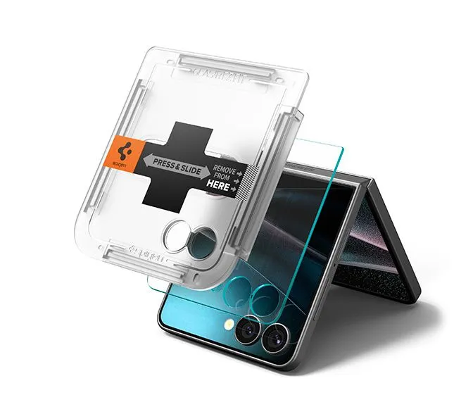Samsung Galaxy Z Flip 7 Tempered glass SPIGEN GLAS.TR ”EZ FIT PRO” HD
