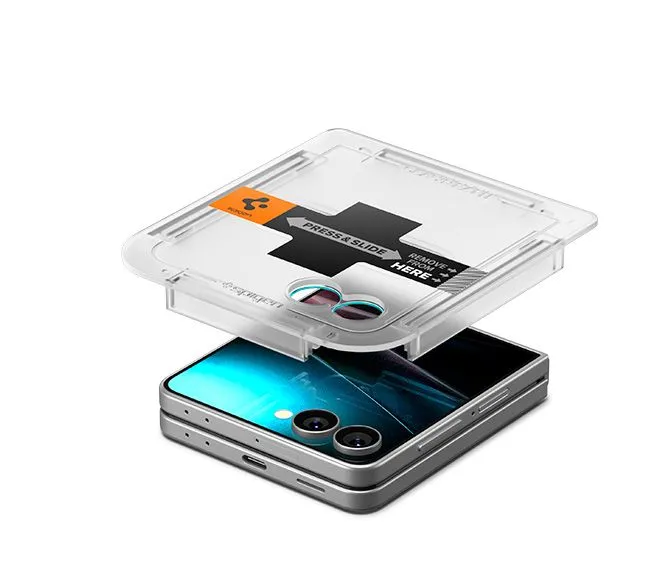 Samsung Galaxy Z Flip 7 Tempered glass SPIGEN GLAS.TR ”EZ FIT PRO” HD