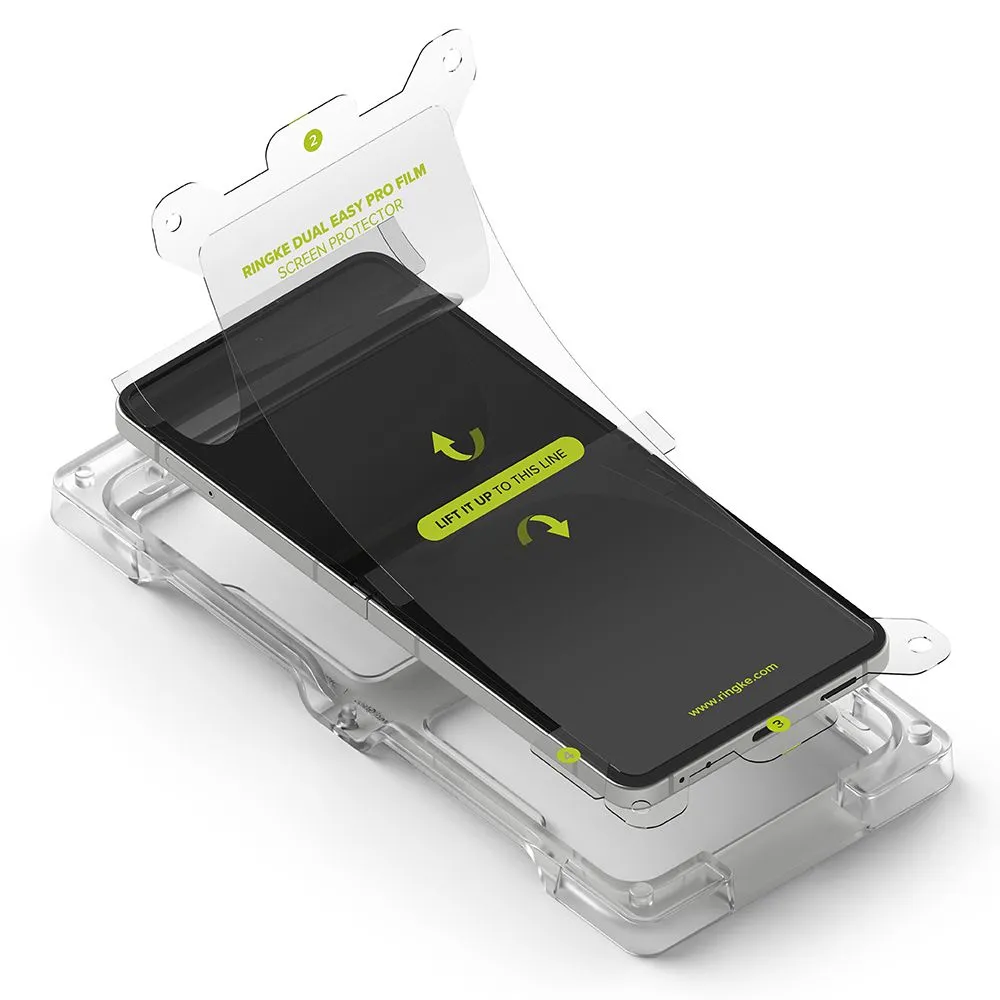Samsung Galaxy Z Flip 7 Tempered glass RINGKE DUAL EASY PRO 2-PACK