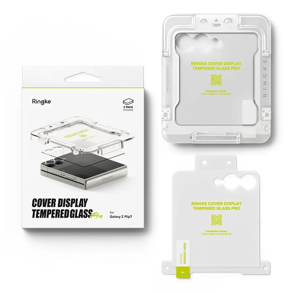 Samsung Galaxy Z Flip 7 Tempered glass RINGKE COVER DISPLAY PRO 2-PACK