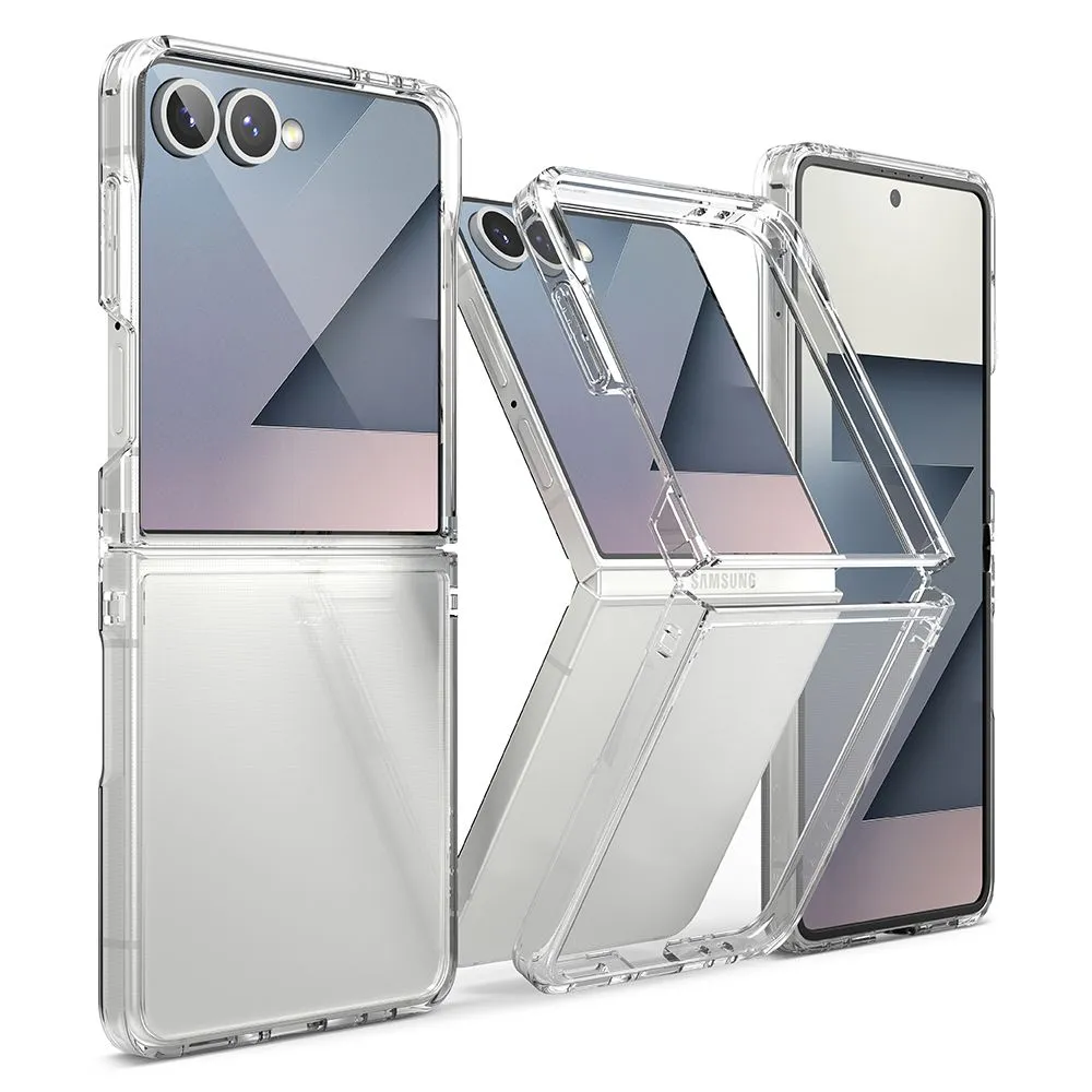 Samsung Galaxy Z Flip 7 чехол прозрачный RINGKE FUSION