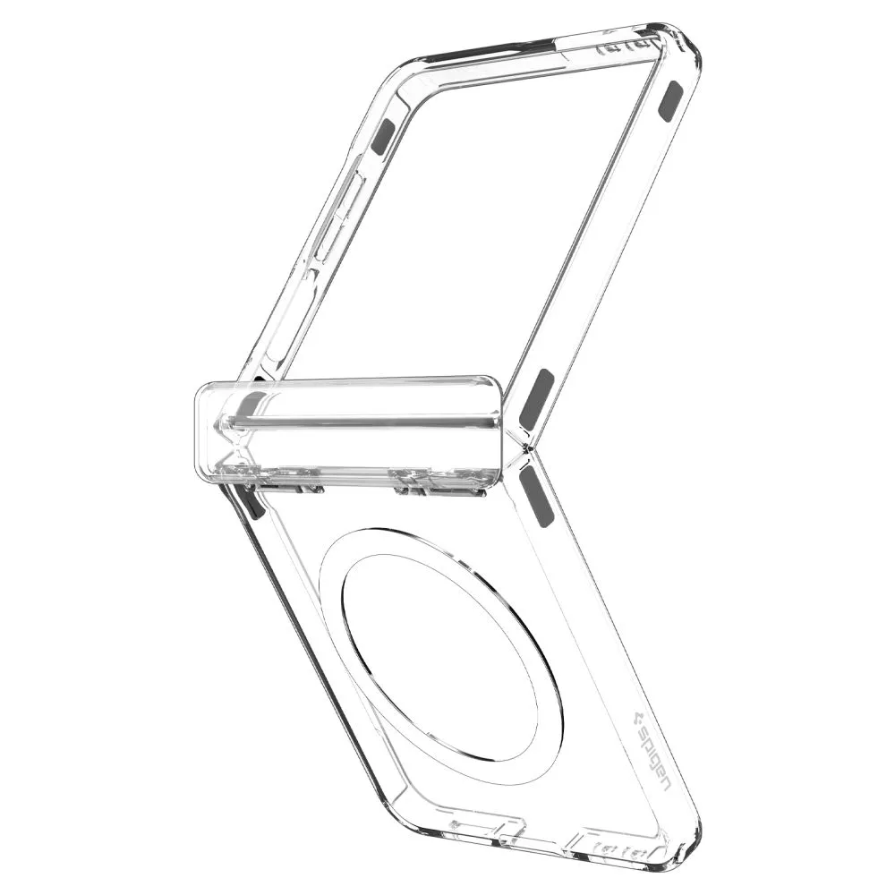 Samsung Galaxy Z Flip 7 ümbris läbipaistev SPIGEN ULTRA HYBRID PRO MAG MAGSAFE