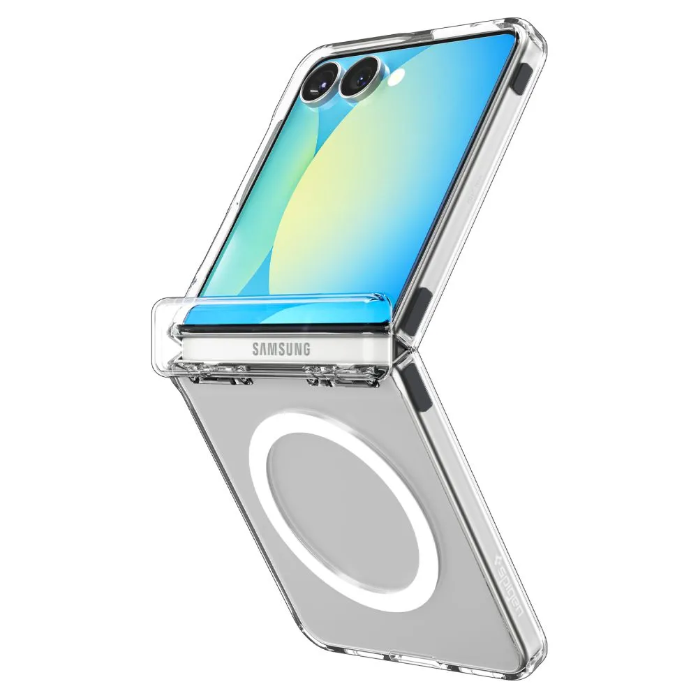 Samsung Galaxy Z Flip 7 ümbris läbipaistev SPIGEN ULTRA HYBRID PRO MAG MAGSAFE