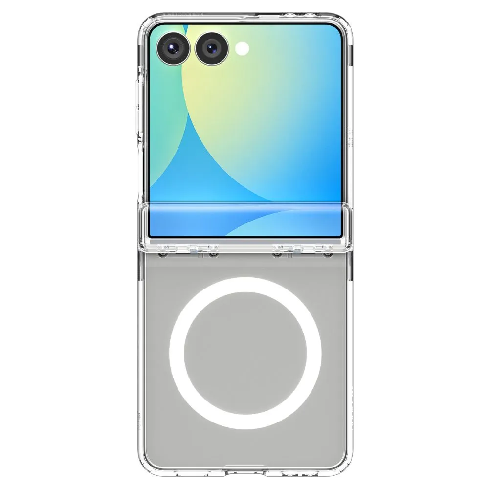 Samsung Galaxy Z Flip 7 ümbris läbipaistev SPIGEN ULTRA HYBRID PRO MAG MAGSAFE