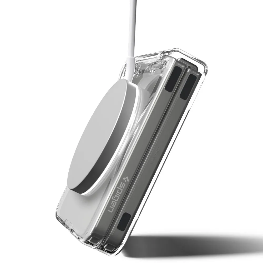 Samsung Galaxy Z Flip 7 ümbris läbipaistev SPIGEN ULTRA HYBRID PRO MAG MAGSAFE