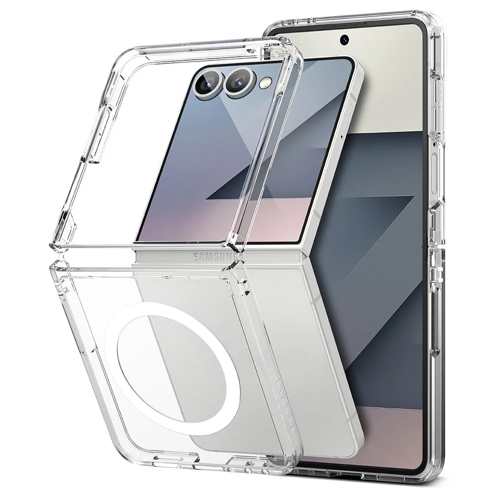 Samsung Galaxy Z Flip 7 чехол прозрачный RINGKE FUSION MAGNETIC MAGSAFE