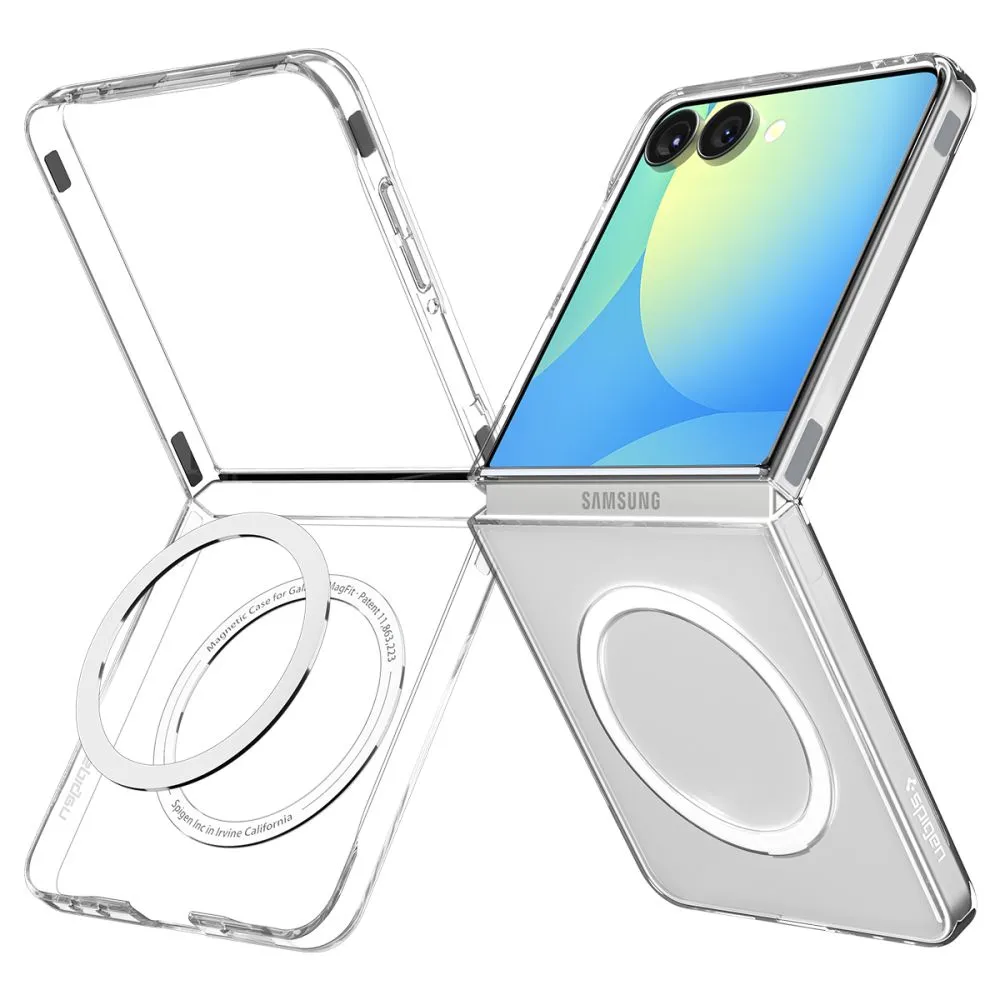Samsung Galaxy Z Flip 7 ümbris läbipaistev SPIGEN AIRSKIN MAG MAGSAFE
