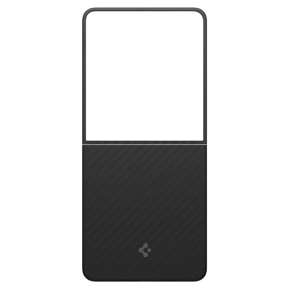 Samsung Galaxy Z Flip 7 ümbris must SPIGEN AIRSKIN ARAMID