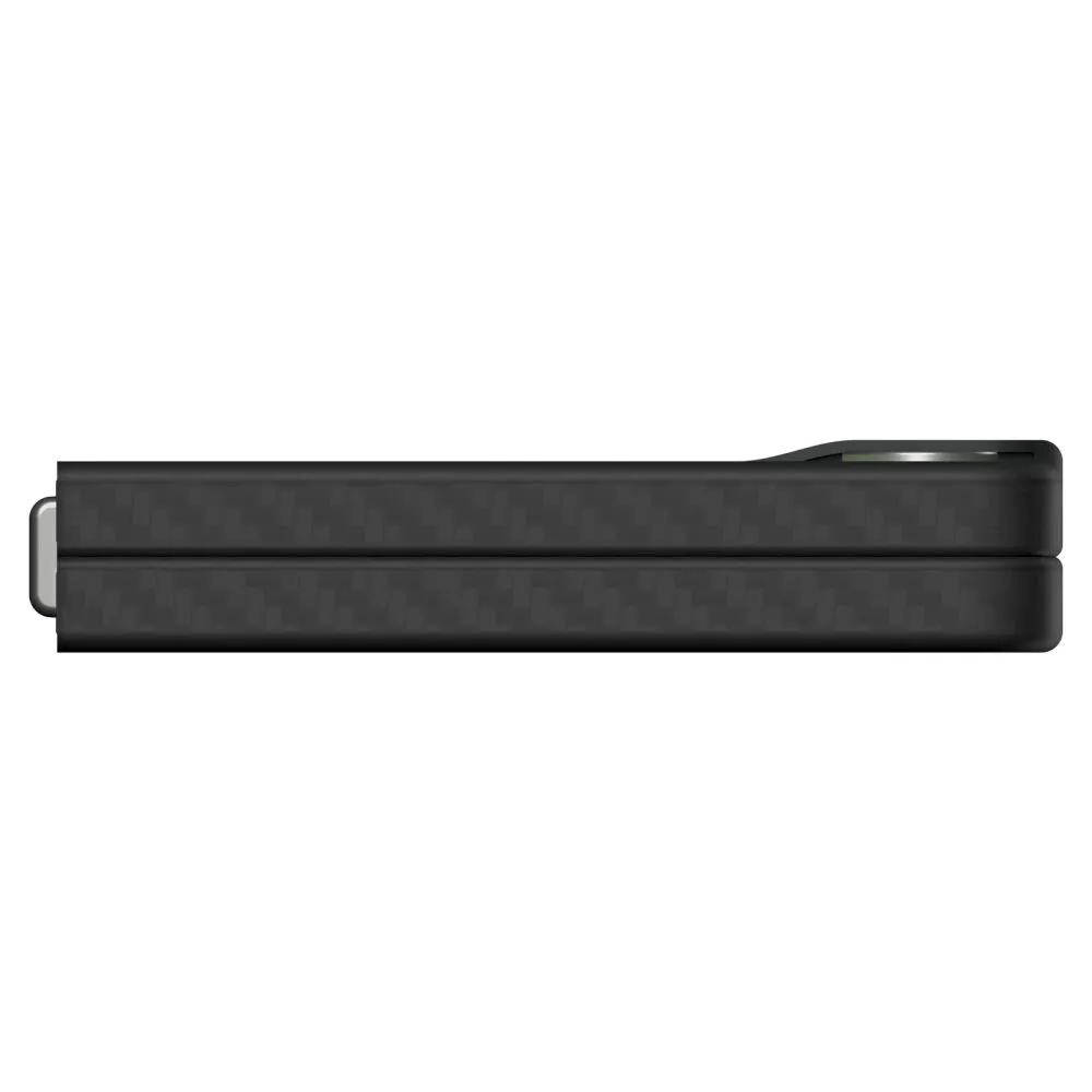 Samsung Galaxy Z Flip 7 ümbris must SPIGEN AIRSKIN ARAMID
