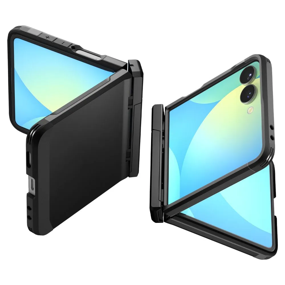 Samsung Galaxy Z Flip 7 чехол черный SPIGEN TOUGH ARMOR PRO MAG MAGSAFE