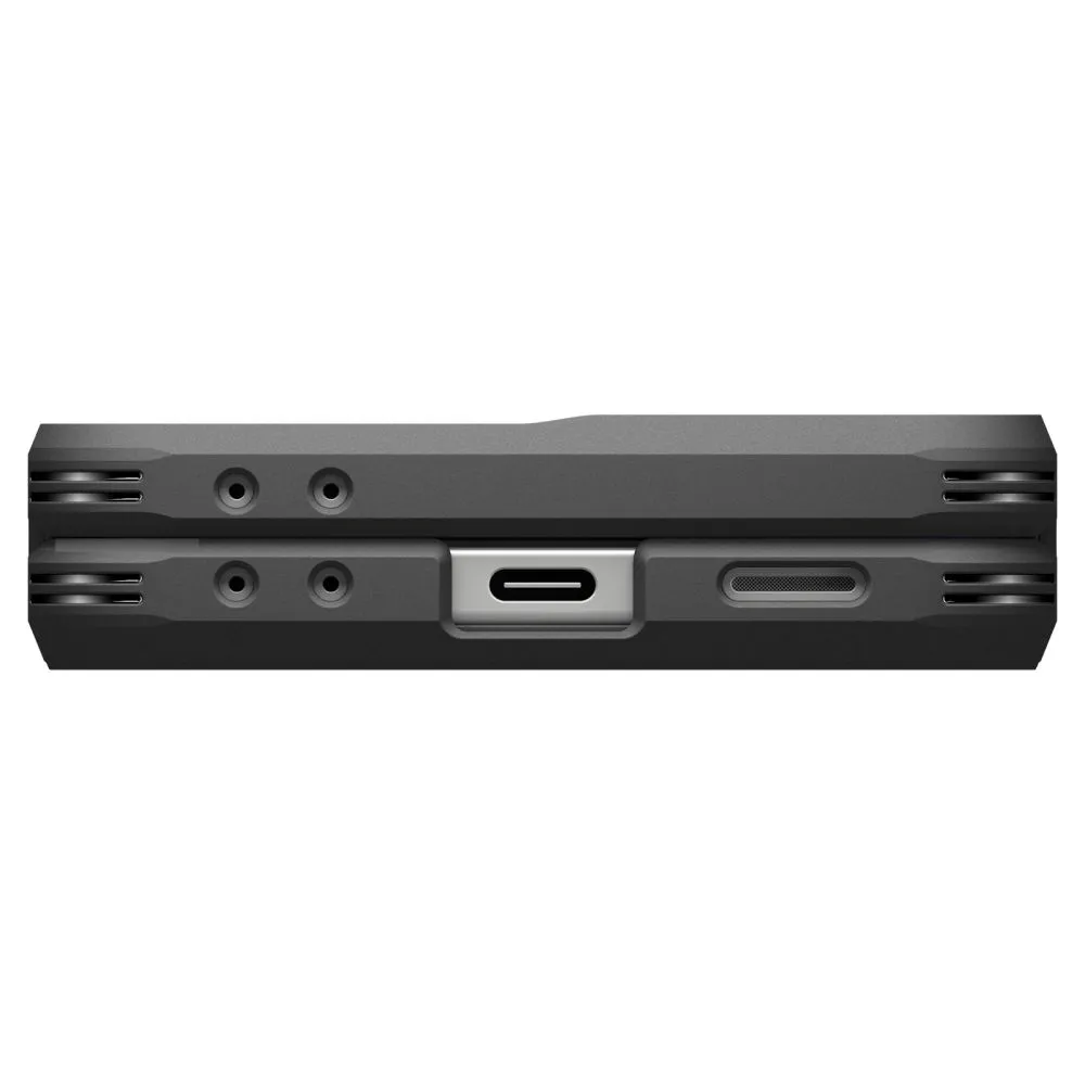 Samsung Galaxy Z Flip 7 чехол черный SPIGEN TOUGH ARMOR PRO MAG MAGSAFE
