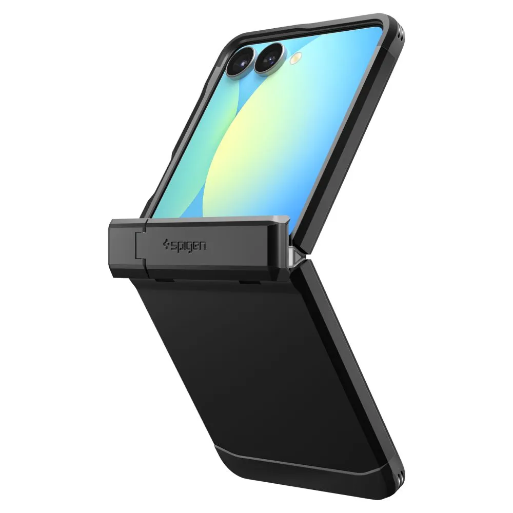 Samsung Galaxy Z Flip 7 чехол черный SPIGEN TOUGH ARMOR PRO MAG MAGSAFE