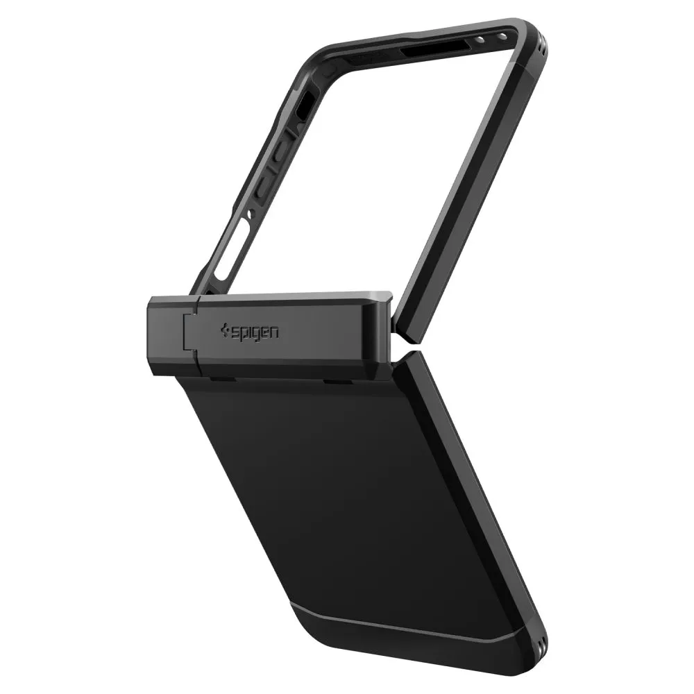 Samsung Galaxy Z Flip 7 чехол черный SPIGEN TOUGH ARMOR PRO MAG MAGSAFE