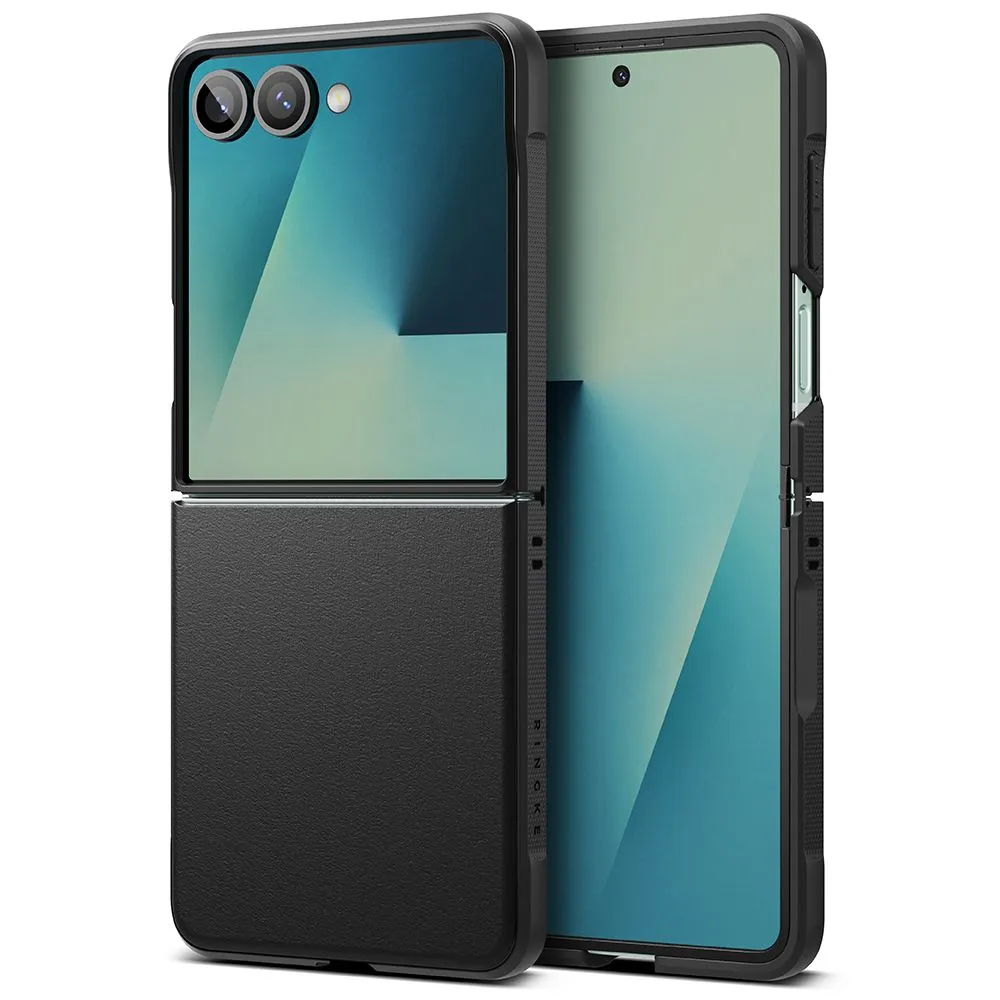Samsung Galaxy Z Flip 7 ümbris must RINGKE ONYX