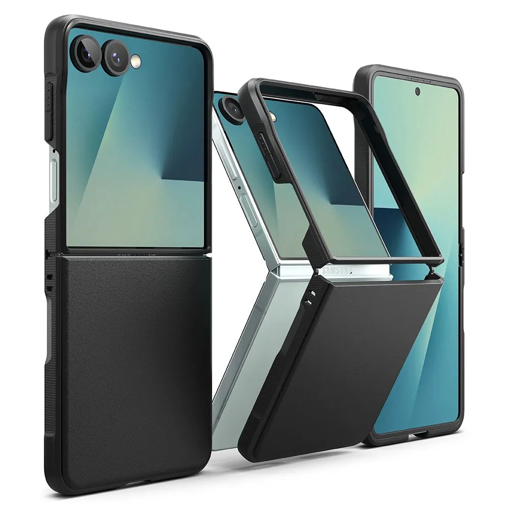 Samsung Galaxy Z Flip 7 ümbris must RINGKE ONYX