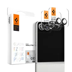 Samsung Galaxy Z Flip 7 защитное стекло  SPIGEN OPTIK PRO HD GLAS.TR ”EZ FIT” CAMERA PROTECTOR 2-PACK