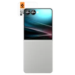 Samsung Galaxy Z Flip 7 защитное стекло  SPIGEN OPTIK PRO HD GLAS.TR ”EZ FIT” CAMERA PROTECTOR 2-PACK