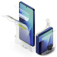Samsung Galaxy Z Flip 7 защитное стекло  RINGKE 3-IN-1 PROTECTOR PRO