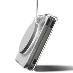 Samsung Galaxy Z Flip 7 ümbris läbipaistev SPIGEN ULTRA HYBRID PRO MAG MAGSAFE