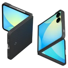 Samsung Galaxy Z Flip 7 чехол черный SPIGEN AIRSKIN ARAMID