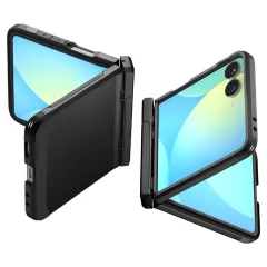 Samsung Galaxy Z Flip 7 чехол черный SPIGEN TOUGH ARMOR PRO MAG MAGSAFE