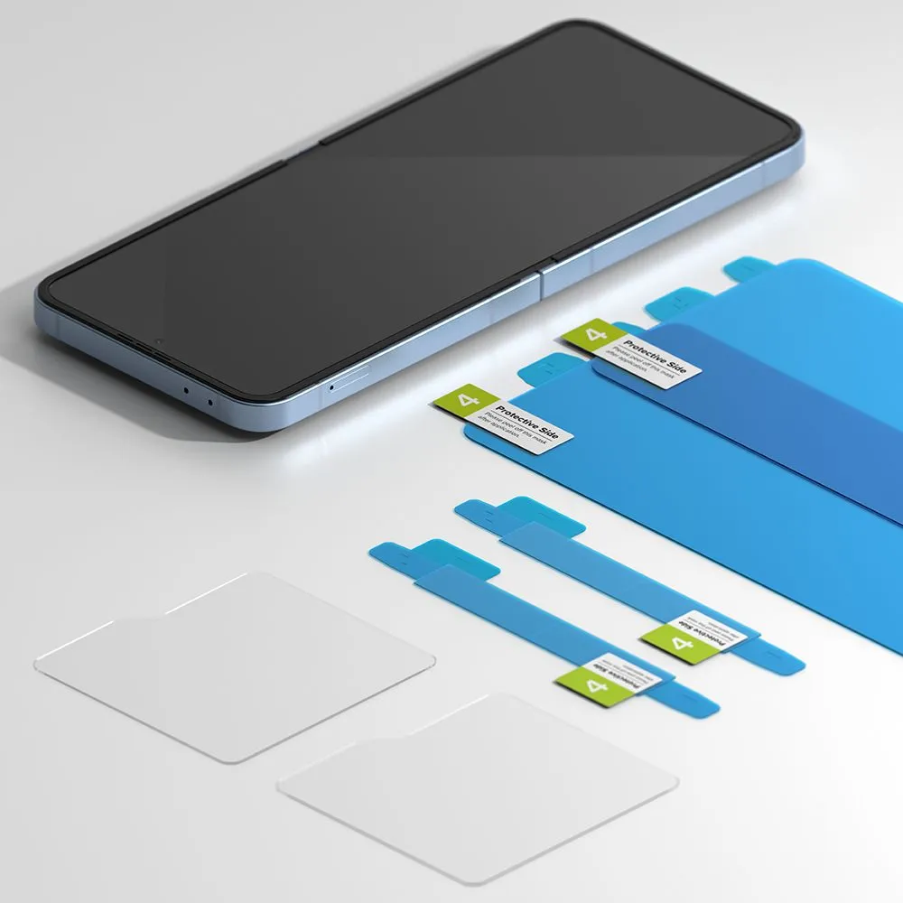 Samsung Galaxy Z Flip 7 FE защитное стекло  RINGKE 3-IN-1 PROTECTOR 2-SET
