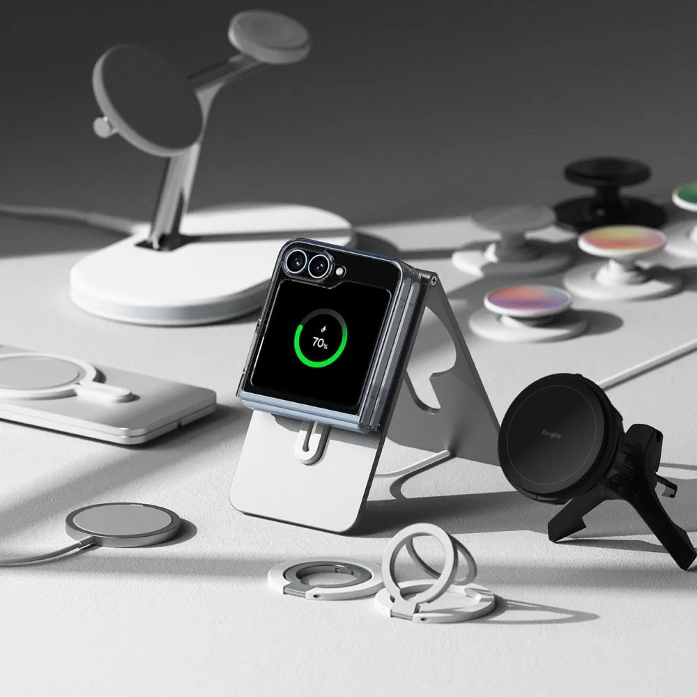 Samsung Galaxy Z Flip 7 FE ümbris läbipaistev RINGKE FUSION MAGNETIC MAGSAFE