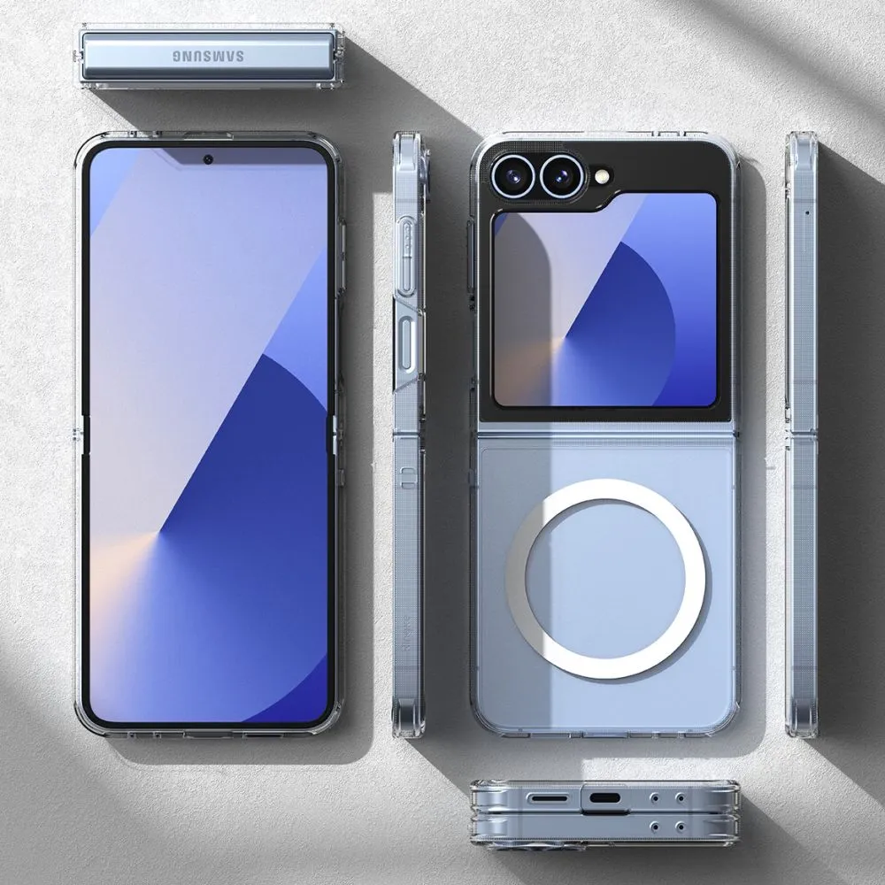 Samsung Galaxy Z Flip 7 FE ümbris läbipaistev RINGKE FUSION MAGNETIC MAGSAFE