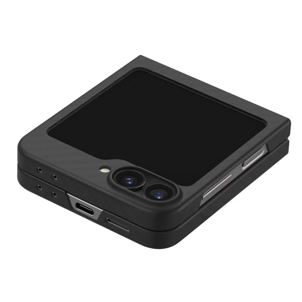 Samsung Galaxy Z Flip 7 FE ümbris must SPIGEN AIRSKIN