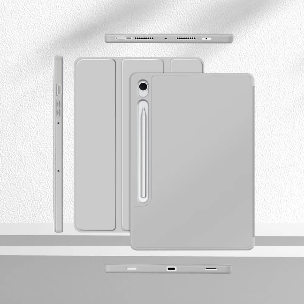 Samsung Galaxy Tab S10 FE 10.9 tablet skal, fodral grå TECH-PROTECT SC PEN